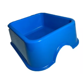 Comedouro para Cachorro Capacidade 1L - 24,5x21,5x8cm - O Melhor Custo Benefcio!